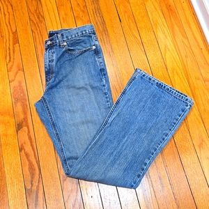 J.CREW ▪ Women's High Rise Wide Leg Blue Jeans, Size 6, EUC